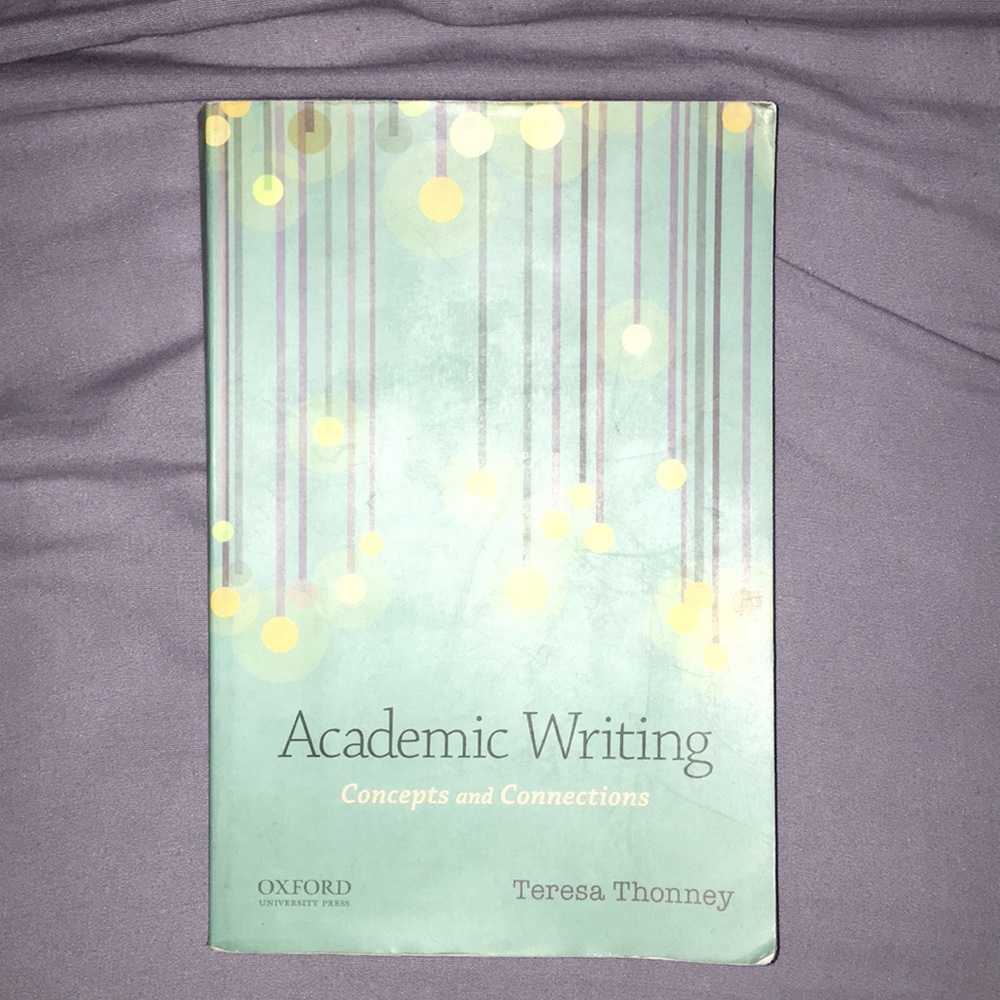 Academic Writing Concepts and Connections Book